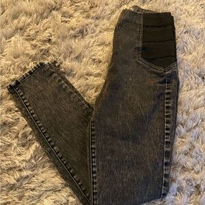 Bebe Black Jeggings Slim Fit Denim